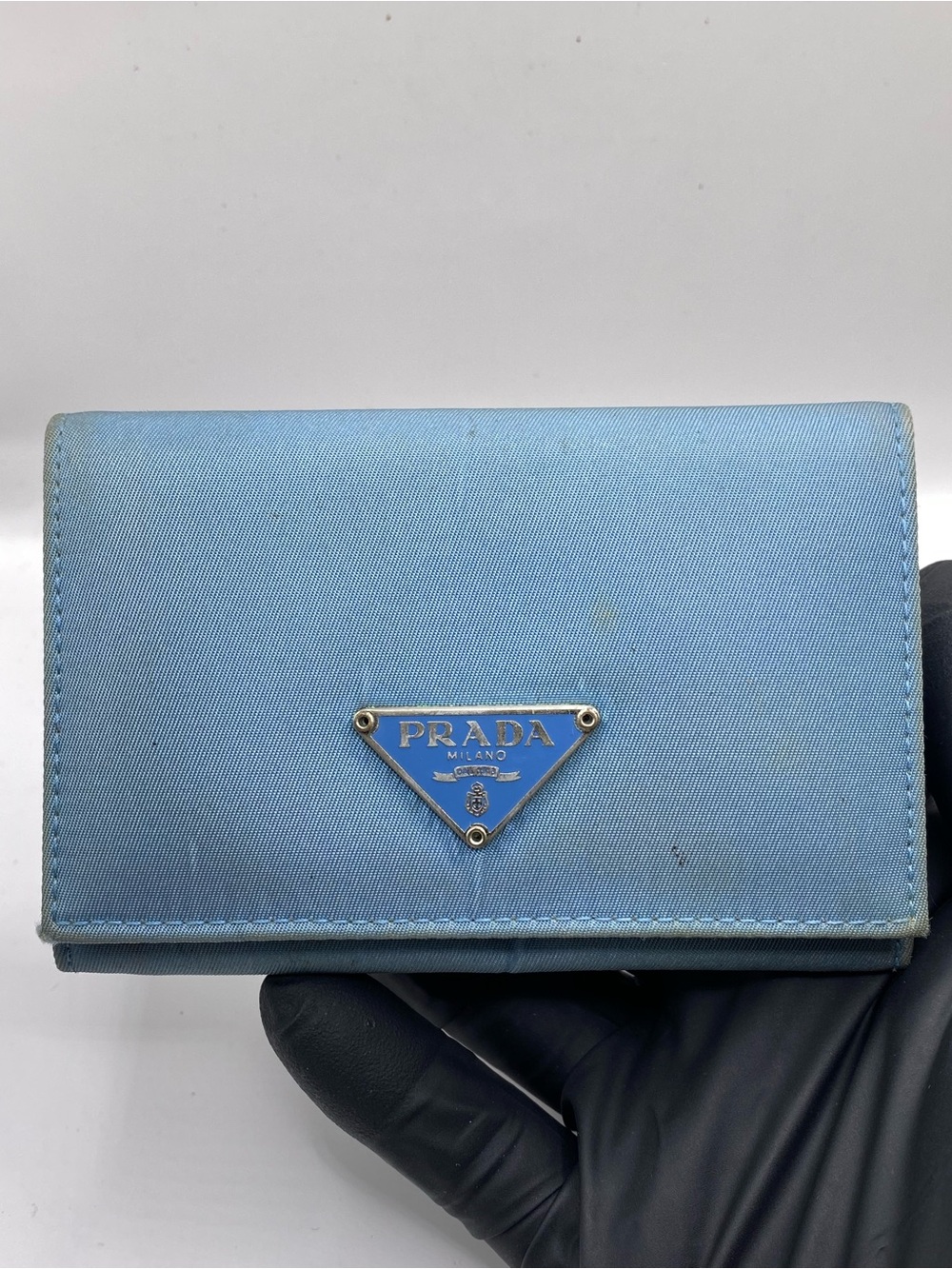 Prada Black Saffiano Leather Card Holder